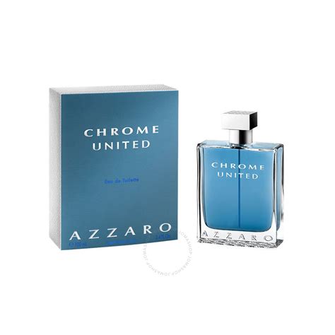 azzaro chrome united eau de toilette spray 3.4 ounce